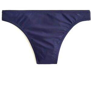 J. Crew Women's Small Cheeky Bikini Bottoms Navy